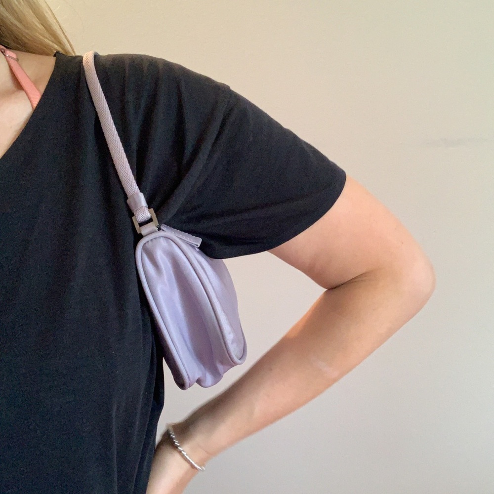 SOLD 💜 Prada Tessuto Nylon Pochette 💜 - Picture 17 of 17